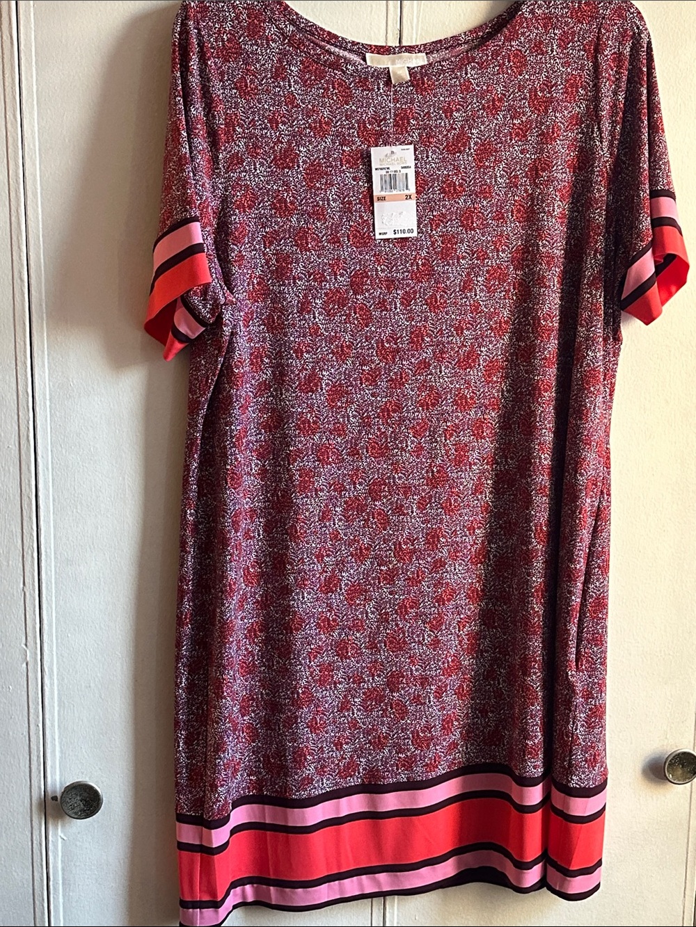 Michael Kors Printed Shift Dress